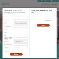 Login register screen Login or register screen
