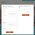 Login or register screen
